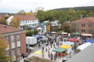 Bauernmarkt von oben