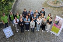 Personengruppe im Freien