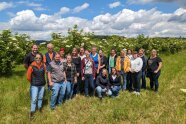 Personen auf einer Wiese