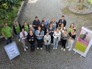Bild des neuen Semesters aus der Vogelperspektive