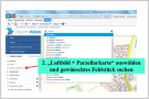 Screenshot BayernAtlas mit Schriftzug "Luftbild + Parzellarkarte" auswählen